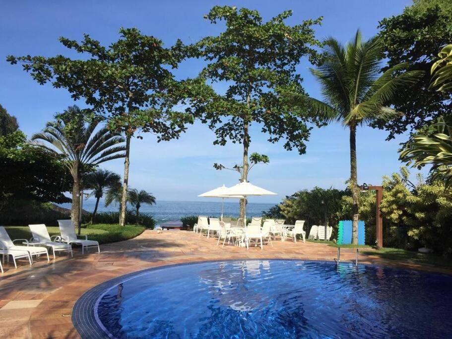 Casa Deliciosa Em Condo C/ Piscina Frente Ao Mar Sao Sebastiao  Exterior photo